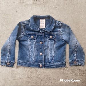 Excellent, Like New Condition First Impressions Infant Denim Jacket 18 Months
